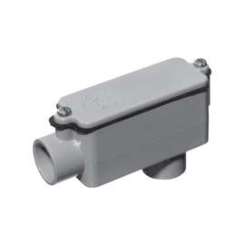 Carlon E986E-CTN Conduit Body, Gray