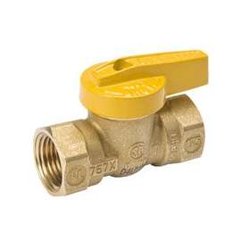 B & K ProLine 110-523HC Gas Ball Valve, 1/2 in FPT, Brass