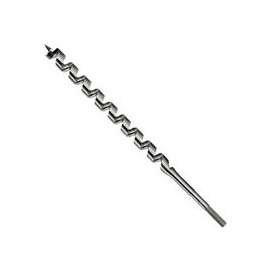 IRWIN 3043008 Auger Bit Auger Bit, Twist Flute, 12 in L Flute, Quick-Change Impact Shank, 7/16 in Dia Shank