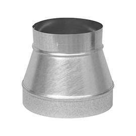 Imperial GV1196 Stove Pipe Reducer, 4 x 3 in