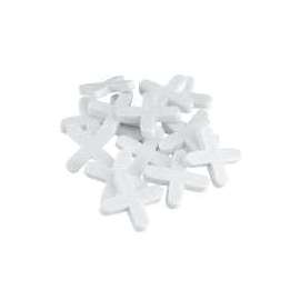 Vulcan Tile Spacers, Plastic - Cross Type, 1/8 In