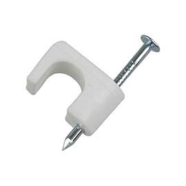 GB PSW-1650T Low Voltage Coaxial Staple, Polyethylene, Pack
