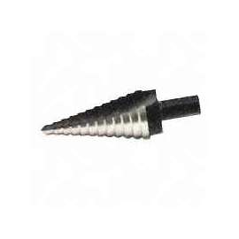 IRWIN Unibit 10233 Stepped Dill Bit Step Drill Bit, Hex Shank, 3/8 in Dia Shank