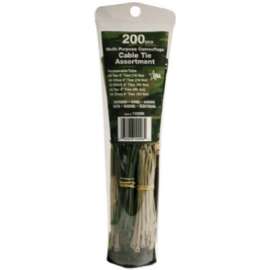200PK BLK Cable Tie