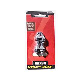 BARON C-260-1/8 Wire Rope Clip, 1/8 in Opening, Malleable Iron