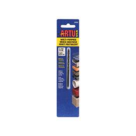 ARTU 01012 Jobber Bit Drill Bit, Parabolic Flute, 1-3/4 in L Flute, Straight Shank, 1-3/8 in L Shank