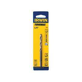 IRWIN 73313 Jobber Drill Bit, Spiral Flute, 2-7/16 in L Flute, 3-Flat Shank, 13/64 in Dia x 1-1/5 in L Shank