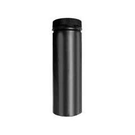 SELKIRK DSP6P12-1/266012 Stove Pipe, 12 in L, 6 in ID x 6-1/2 in OD Dia, Aluminized Steel/Stainless Steel