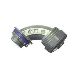 Halex 91695 Conduit Elbow, 90 deg, 1/2 in, Zinc