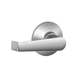 Schlage Elan F10CSVELA626 Passage Lever, Zinc, Satin Chrome