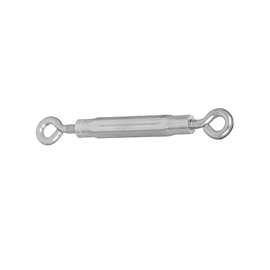 National Hardware 2170BC Series N221-747 Turnbuckle, 90 lb Weight Capacity, Eye Fitting A, Eye Fitting B, Aluminum