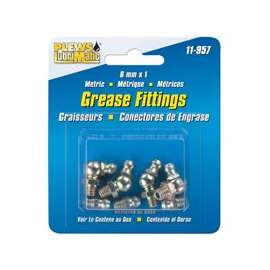 LubriMatic 11-957 Grease Fitting Assortment, M6 x 1
