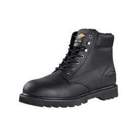 Diamondback Work Boot, 11 In, Unisex, Black, Action Leather