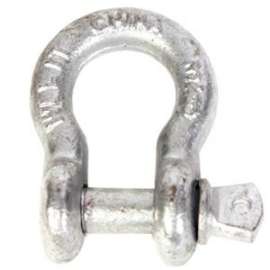 Koch 081253/MC647G Anchor Shackle, 1500 lb Weight Capacity, Carbon Steel, Galvanized