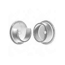 Schlage SP586P Closet Pole Socket, Plastic, White