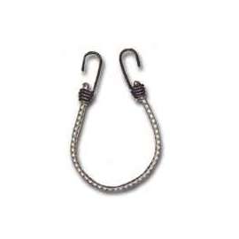 KEEPER 06019 Bungee Cord, Hook End, 18 in L, Rubber