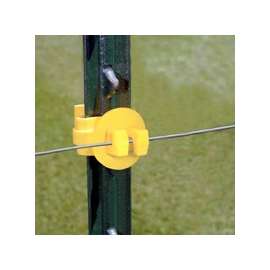 Zareba ITY-Z Standard Snug-Fitting Insulator, Polyethylene, Yellow