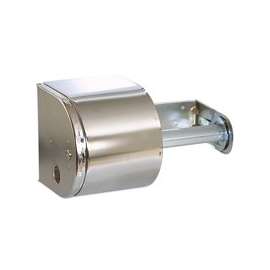 North American Paper 57320 Tissue Dispenser, 5 in Dia x 4-1/2 in W Roll Steel, Chrome