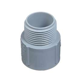 Carlon E943K-CTN Terminal Adapter, 2-1/2 in, MPT x Socket, Gray