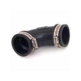 Fernco PQL-300 Drain Pipe Elbow, 3 in Mechanical Joint, 90 deg