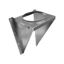 SELKIRK 206430 Type HT Wall Support Kit, Type Class A Pipe, Double Wall Pipe, Stainless Steel, Galvanized