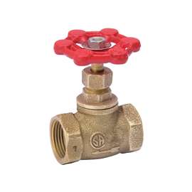 Southland 105-004NL Stop Valve, 3/4 in FPT x FPT, Brass