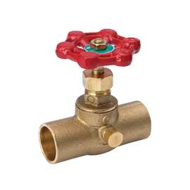 Southland 105-604NL Stop and Waste Valve, 3/4 in Compression, Brass