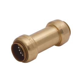 SharkBite U2016-0000LFA Check Valve, 3/4 in Push-Fit, 200 psi, Brass