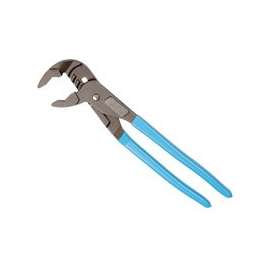 CHANNELLOCK GRIPLOCK GL10 Tongue and Groove Plier, HCS Jaw, 9-1/2 in OAL, Blue Handle