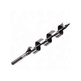 IRWIN 49911 Auger Bit Power Drill Auger Bit, Solid Center Flute, 4-1/2 in L Flute, Hex Shank, 5/16 in Dia Shank