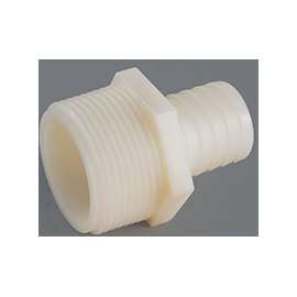 Anderson Metals 53748-1212 Hose Adapter, 3/4 in Barb, 3/4 in MGH, Nylon