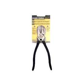 Klein D213-9NE Cutting Plier, 1-3/8 in Cutting, Knurled Jaw, Dark Blue Handle