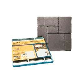 Quikrete Walk Maker 6921-34 Building Form, 80 lb Weight Capacity, 2 ft L Block, 2 ft W Block, Plastic