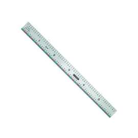 GENERAL 616 Precision Measuring Rule with Graduations, SAE, Stainless Steel, 6 in L