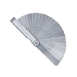 GENERAL 230 Leaf Feeler Gauge, Steel
