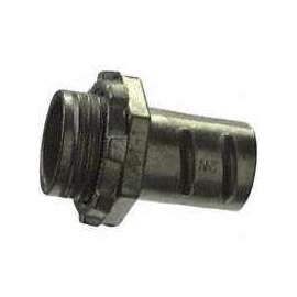 Halex 90440 Screw-In Connector, 3/8 in, Zinc