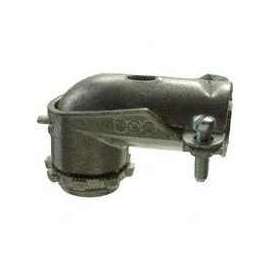 Halex 91101 90 Deg Connector, Zinc