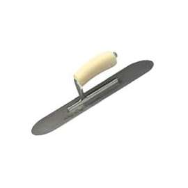 Marshalltown SP16 Pool Trowel, Tempered Blade, Curved Handle, Hardened Steel Blade, Natural Handle