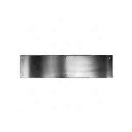 Schlage C8400PA28 8X34 Kick Plate, 34 in L, 8 in W, Aluminum, Anodized
