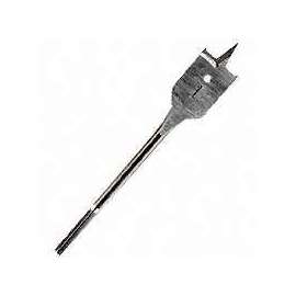 IRWIN 87910 Spade Drill Bit, Flat Flute, Hex Shank, 1/4 in Dia Shank