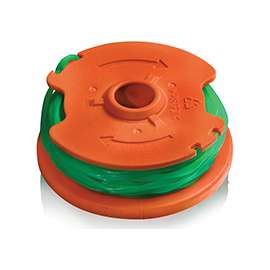 WORX WA0014 Spool and Line, 0.08 in Dia, Co-Polymer Nylon Resin, Green