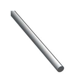 K & S 500 Music Wire, 0.025 in Dia, 36 in L, Steel