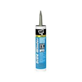 DAP 00835 Siding and Window Sealant, Medium Gray, 10.1 oz Cartridge