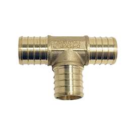 Apollo CPXT34 Tube Tee, 3/4 x 3/4 in Run, 3/4 in Branch, PEX x PEX Run Connection, PEX Branch Connection