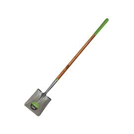 AMES 2535700 Square Point Shovel, 5 in L x 9-3/4 in W Blade, Ashwood Handle