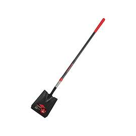 RAZOR-BACK 2594500 Square Point Shovel, 6-1/4 in L x 9-1/2 in W Blade, Fiberglass Handle