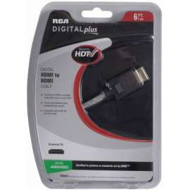 6' HDMI-HDMI Cable