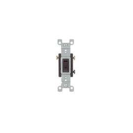 Leviton S00-01453-02S Switch, 120 V, Wall Mounting, Thermoplastic, Brown