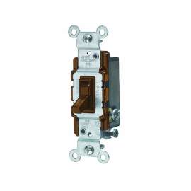 Leviton S02-01453-2WS Switch, 120 V, Thermoplastic, White