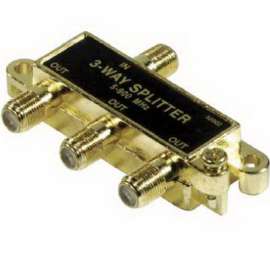 3WY Coax Splitter